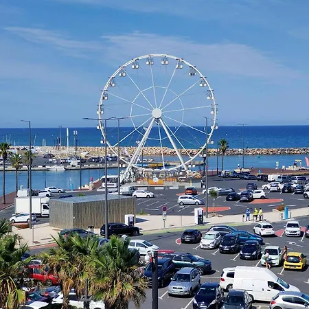 T2 Renove Face Avec Balcon Au Canet-plage, 4 Pers - Fr-1-696-127 * Canet-en-Roussillon